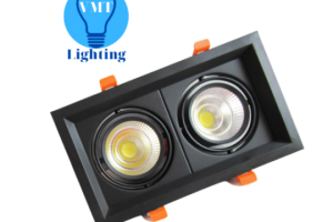 ĐÈN ÂM TRẦN LÕM CAO CẤP VMT - MÀU ĐEN