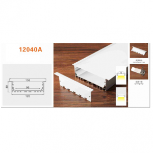 Thanh nhôm âm 12040AJ