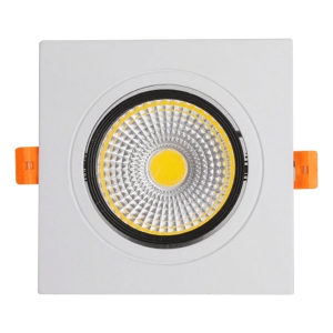 ĐÈN ÂM TRẦN PHẲNG VMT HỘP ĐƠN 12W - VỎ TRẮNG ĐEN