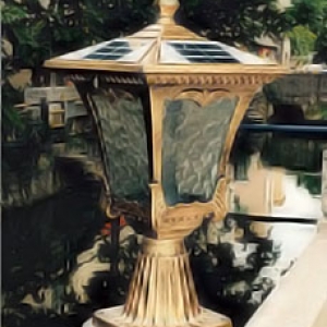 ĐÈN LED VÁCH ĐỒNG NGOÀI TRỜI TD-06-18