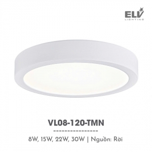 Đèn Led Ốp Trần ELV - VL08-120-TMN