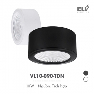 Đèn Led Ốp Trần ELV – VL10-090-TDN