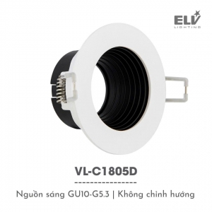 Chóa Đèn Âm Trần Chiếu Tỏa ELV – VL-C1805D